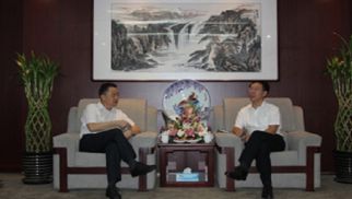 四川省眉山市政府宋朝华一行赴beat365在线唯一官网考察